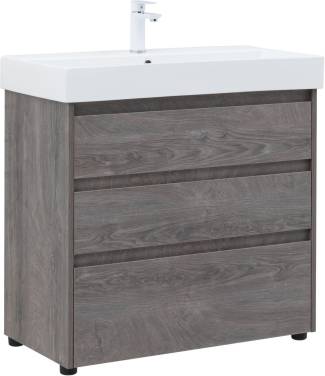 Aquanet Nova Lite 85 дуб рошелье (3 ящика)