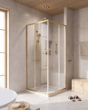 CEZARES RELAX 304 RELAX-304-A-2-100-C-BORO Брашированное золото матовое без поддона