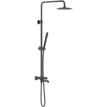 Damixa Scandinavian Pure 936810300 с термостатом Черная матовая