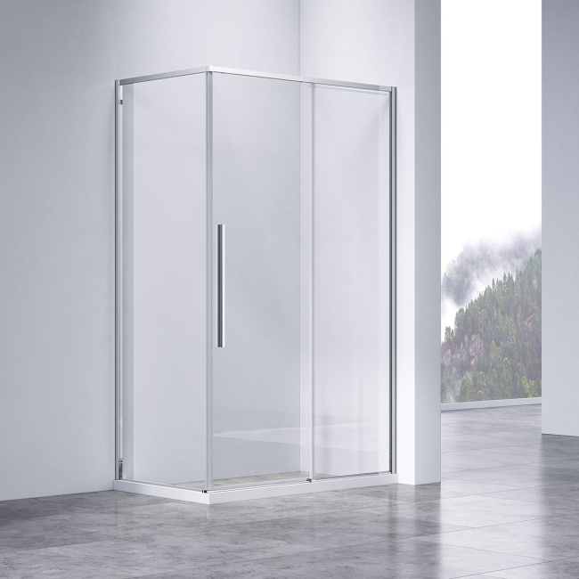 Vincea Slim-N VSR-4SN8012CL, 1200*800, хром, стекло прозрачное