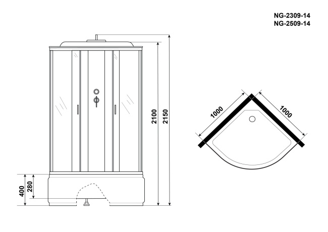Niagara Classic NG-2309-14 100x100