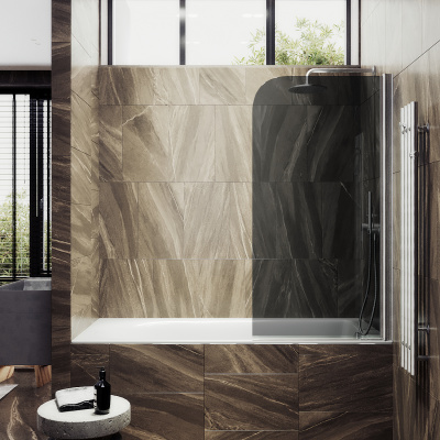 MaybahGlass поворотная на монопетле, 6 мм, Стекло Графит, 60x140 (MGV-613-5) универсальная