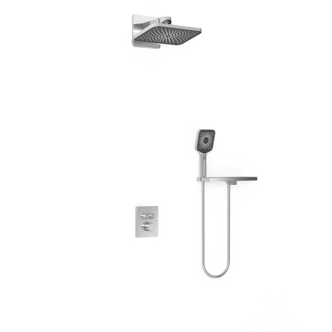 Vincea Inspire VSFW-3I21MT4RCH встраиваемый, термостатический, двухрежимный, хром