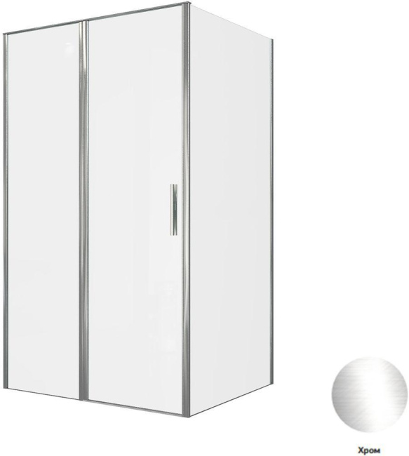 Allen Brau Priority 120x80 3.31031.00 + 3.31040.00 хром без поддона