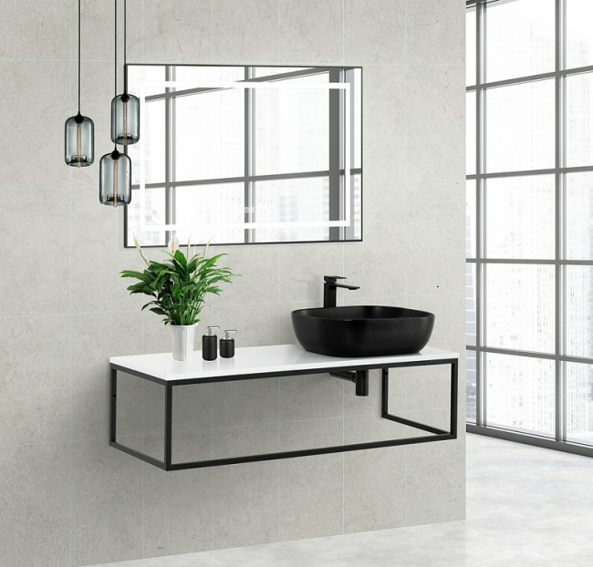 BelBagno 120 EK-120-AS-BO-R Bianco Opaco