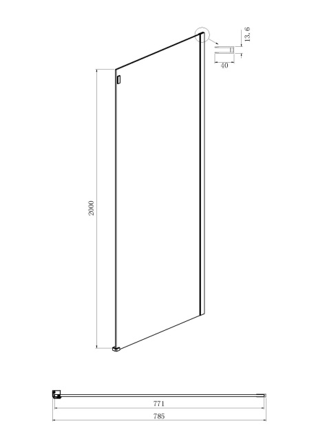 Ambassador Benefit 80HB (800x2000), 1 место