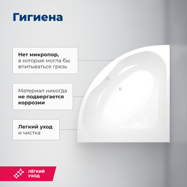 Aquanet Vista 150x150 (с каркасом)