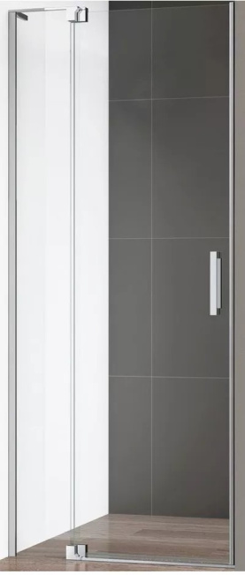 Cezares Slider (SLIDER-B-1-70/80-BR-Cr) профиль хром/стекло бронзовое