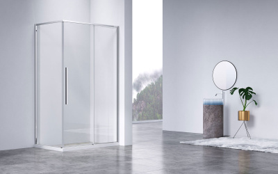 Vincea Slim-N VSR-4SN8012CL, 1200*800, хром, стекло прозрачное