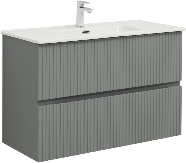 Aquanet Вега 100 2 ящ. цв.белый глянец