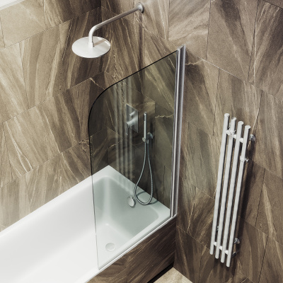 MaybahGlass поворотная на монопетле, 6 мм, Стекло Бесцветное, 70x140 (MGV-599-5) универсальная