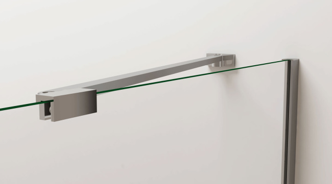 Vincea Extra VSR-1E901080CL, 900/1000x800, хром, стекло прозрачное без поддона