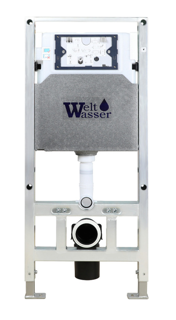 Унитаз с инсталляцией WeltWasser AMBERG 506 ST + MERZBACH 043 GL-BL + AMBERG RD-MT CR