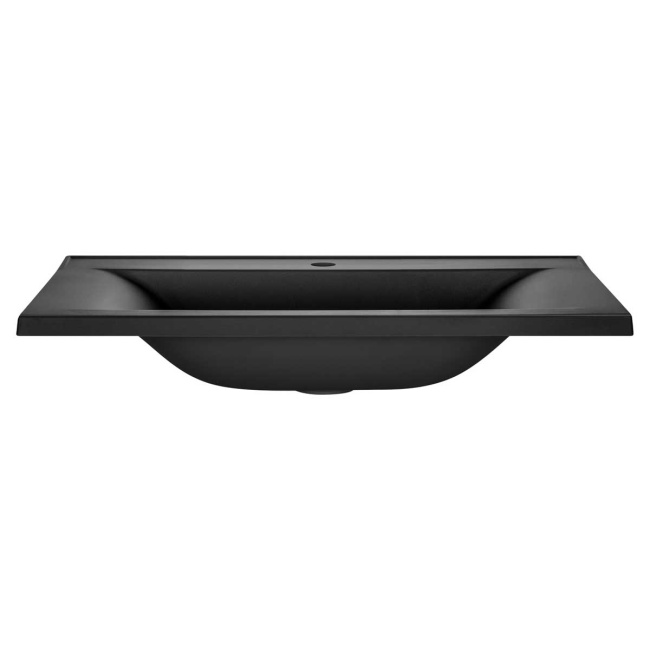 Vincea VCB-3M750B из кварцевого камня, цвет матовый черный