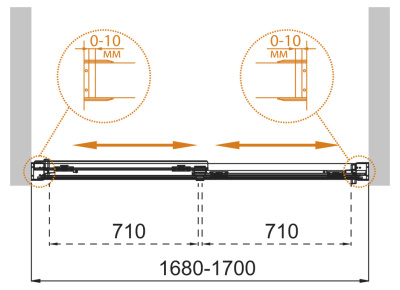 CEZARES TANDEM-SOFT-VF-2-170/145-C-Cr-IV